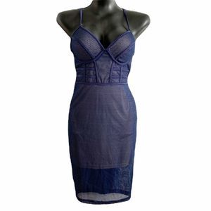 Entry Blue Dress Size L